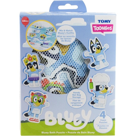 Toomies Bluey Badepuslespil