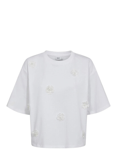Nümph Nufleura Long T Shirt White M Nümph Nufleura Long T Shirt White M