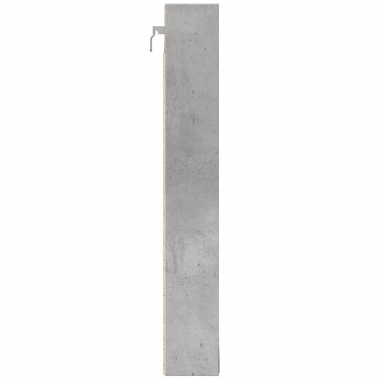 Hylle betonggrå 100x8,5x58 cm konstruert tre Hylle betonggrå 100x8,5x58 cm konstruert tre