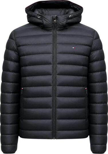 Tommy Hilfiger Packable Recycled Hooded Jacket Black XXL