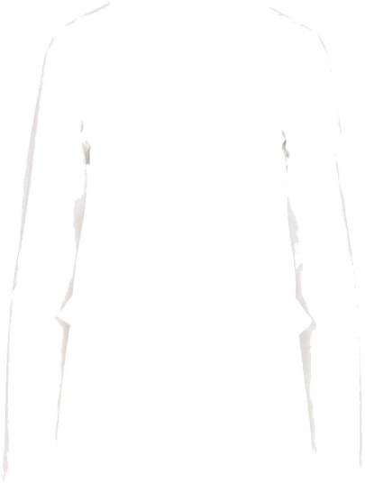 Alaïa Dame Topper Hvit M,