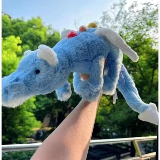 Jellycat Drage Kosedyr 66 cm Rosa