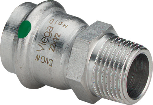 64,0 mm x 2,1/2" Sanpress Inox overgang