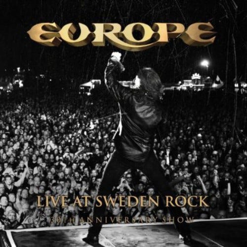 Europe Live At Sweden Rock: 30th Anniversary Show CD Europe Live At Sweden Rock: 30th Anniversary Show CD