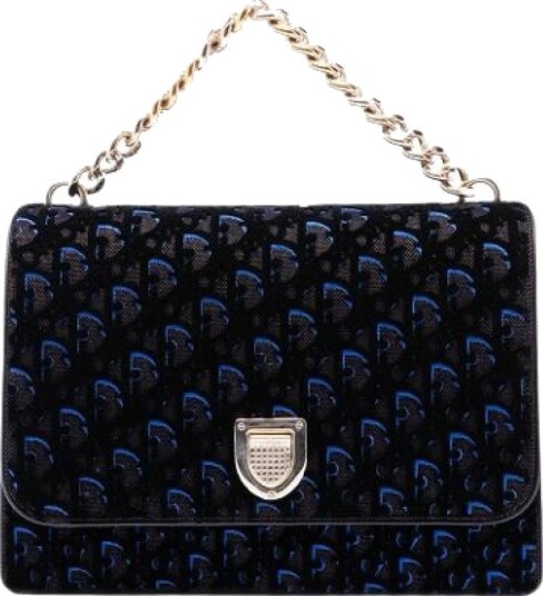 Dior Vintage Dame Pre owned Blå ONE SIZE,