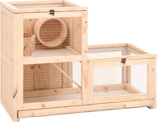Vidaxl Hamsterbur 81X40X60 cm Heltre Gran