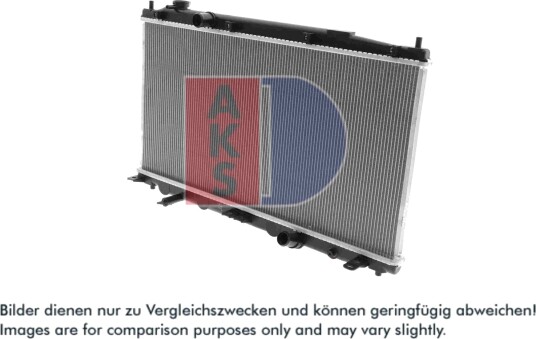 AKS DASIS 100077N Radiator motorkjøling AKS DASIS 100077N Radiator motorkjøling
