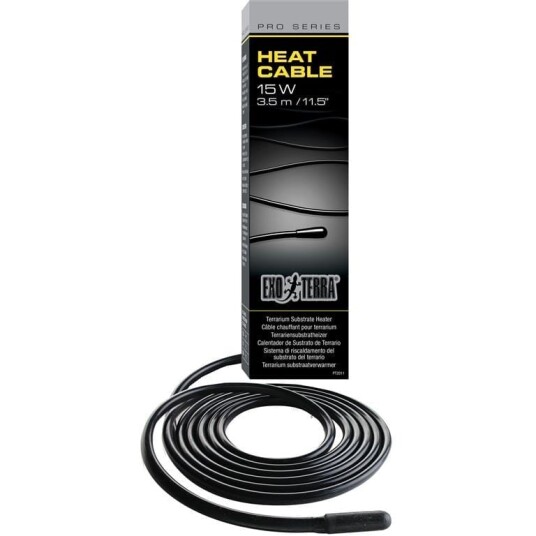 Varmekabel 25W 4.5M 15 Watt, 3,5 meter