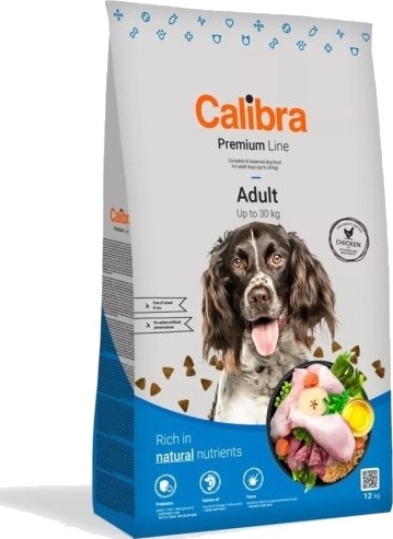 Calibra Premium Line Tørfoder til hunder med kylling 12 kg Calibra Premium Line Tørfoder til hunder med kylling 12 kg