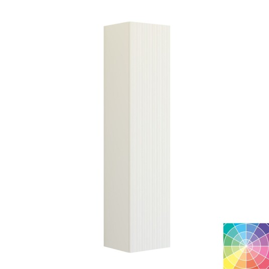 Dansani You Urban Riflet Høyskap Slim 1 dør NCS Farge / 40cm Høyre Hengslet