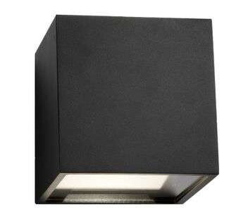 Light-Point - Cube XL Utendørs Vegglampe m/Stråle Svart