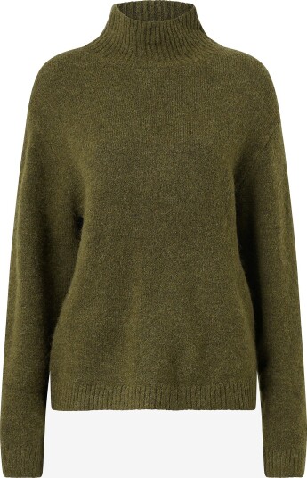 Gina Tricot Polohals Knitted turtleneck sweater Grønn