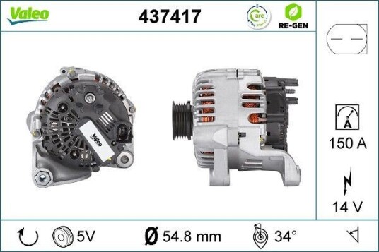 Dynamo VALEO 437417