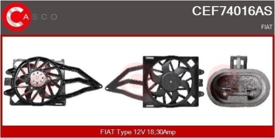 CASCO CEF74016AS Kjølevite, radiator CASCO CEF74016AS Kjølevite, radiator