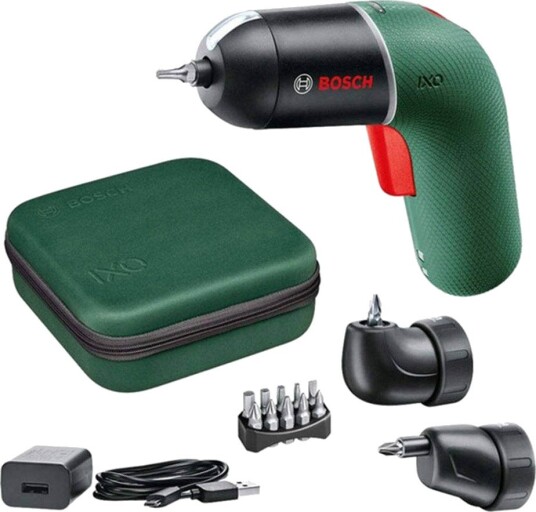 Bosch Batteridrevet Skrutrekker IXO 6 Med Adapter (3,6 v)