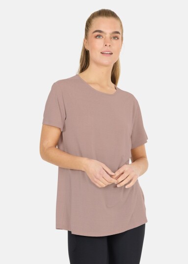 Athlecia Lizzy W Slub S/S Tee Sphinx 36 Løpe T-Shirts