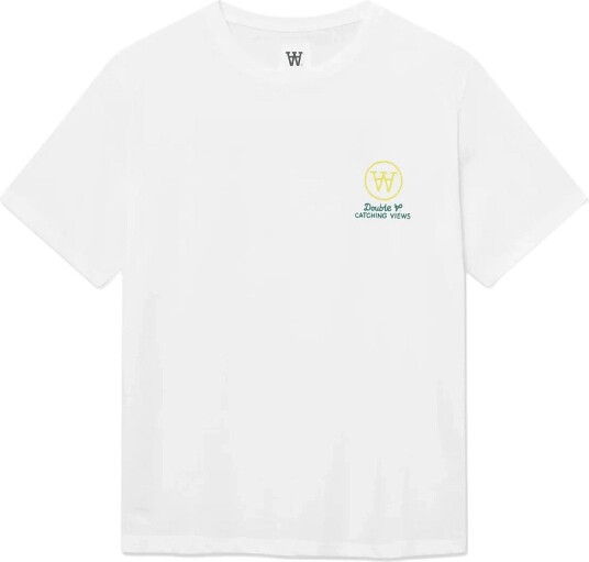 WOOD WOOD Wwace Birder Tee 25074 White L