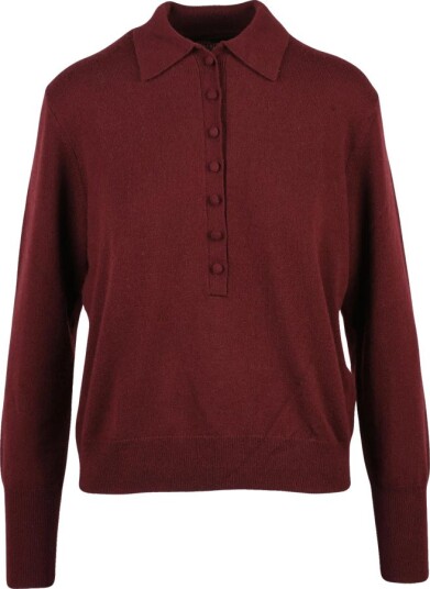 Seventy Dame Strikkevarer Rød S,
