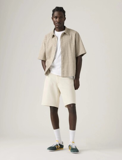 Levi"s® 468 Loose Shorts Ecru Bone Sho   Cream   32