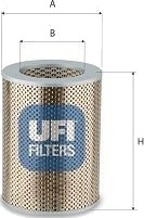 Oljefilter UFI 25.681.00 Oljefilter UFI 25.681.00