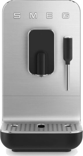 Smeg BCC12 Kaffemaskin 1,4L med Melkeskummer Svart