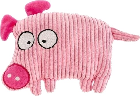 Dogman Dog Toy Piggysweet Squeaker Corduroy 16Cm