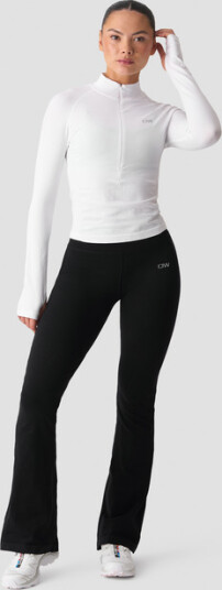 Smooth Seamless Slengbukse Tights Svart Svart X-small