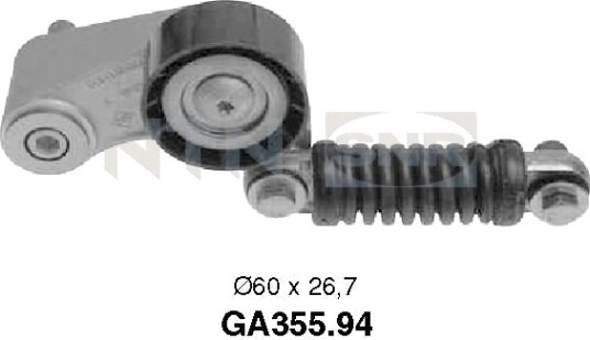 Strammehjul, kilerem SNR GA355.94