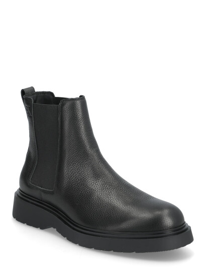 Calvin Klein Combat Ess Chelsea Boot Lth - Black - 40