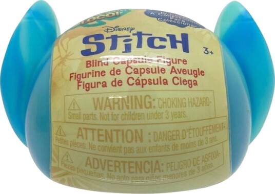 Disney Stitch Goes Wild Blindkapsel Figurer Assortert