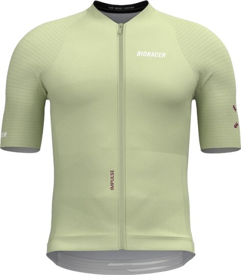 Bioracer Icon Impulse sykkeltrøye korte ermer pistachio milk herre