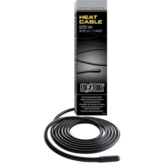 Varmekabel 25W 4.5M 25 Watt, 4,5 meter