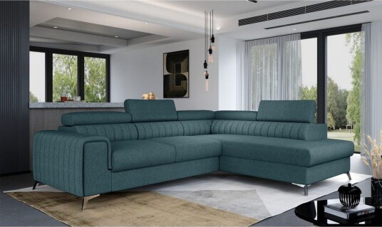Seksjon Eltap Laurence 278x205x92 cm Grande 75 Grønn Høyre Seksjon Eltap Laurence 278x205x92 cm Grande 75 Grønn Høyre
