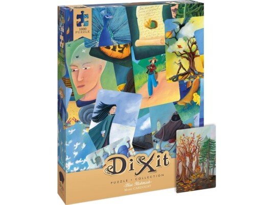Dixit Puzzle Blue Mishmash Puslespill 1000 Biter