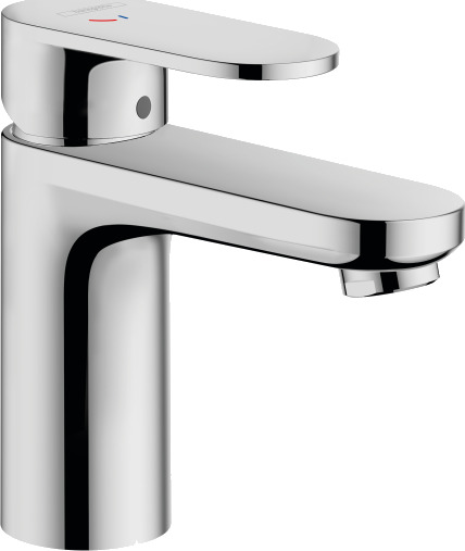 Hansgrohe Vernis Blend Ettgreps Servantbatteri 100 CoolStart Med Trykk-Åpen Ventil Hansgrohe Vernis Blend Ettgreps Servantbatteri 100 CoolStart Med Trykk-Åpen Ventil