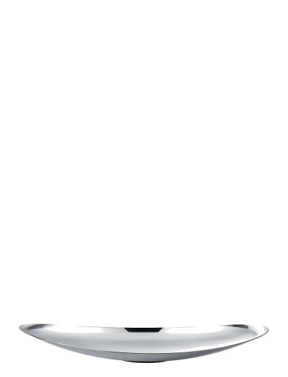 Blomus Bowl   42 X 35 Cm   Ondea   Stainless Steel Polished   Grey   L 35CM