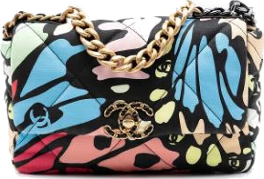 Chanel Vintage Dame Flerfarget