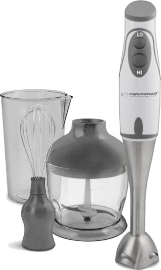 Esperanza Pesto Håndmikser 450 W Grå Esperanza Pesto Håndmikser 450 W Grå
