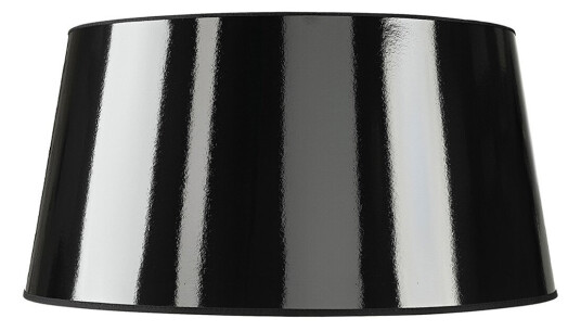 Harrow lampeskjerm black lacquer lav
