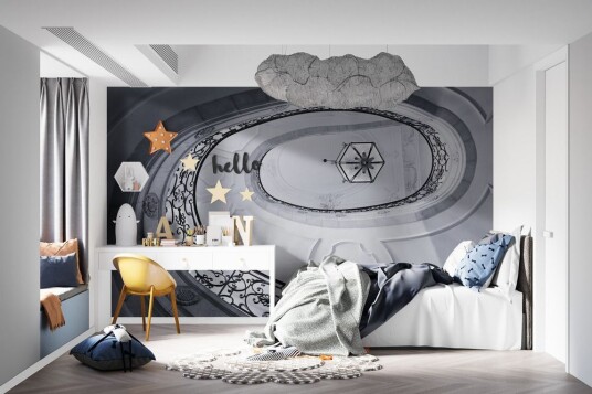 Tapet   Elegant Spiraldesign