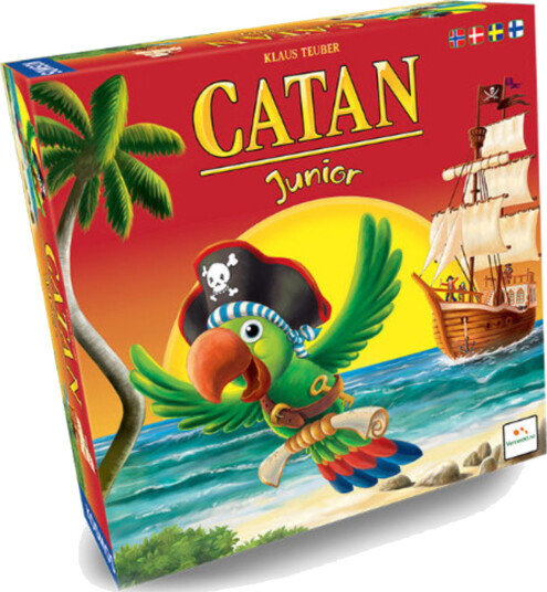 Catan Junior Brettspill – Sjørøverskip og Pirathavner for Barn 6+ Catan Junior Brettspill – Sjørøverskip og Pirathavner for Barn 6+