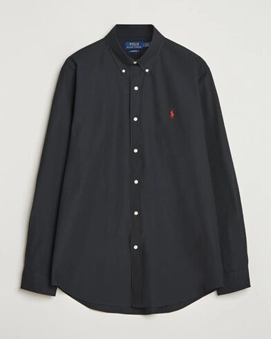 Ralph Lauren Polo  Custom Fit Stretch Poplin Shirt Polo Black