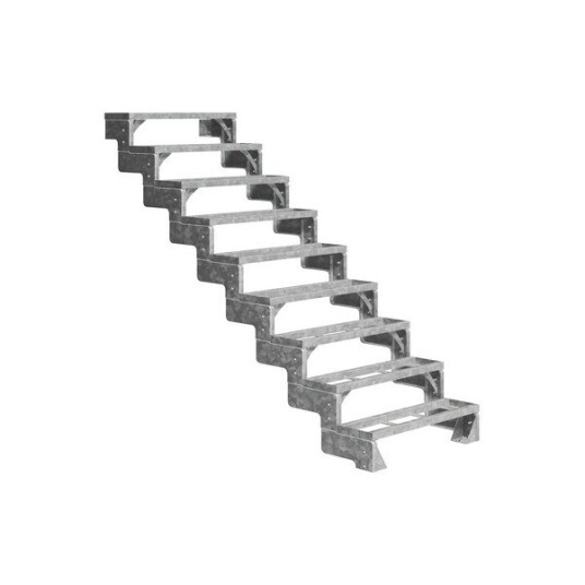Dolle Gardentop Terrassetrapp M/trinnbakker Til Tre 1,62 1,98