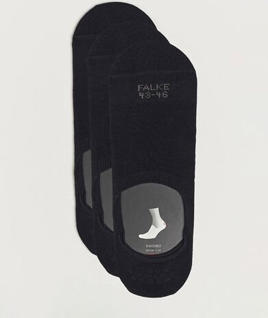 Falke 3-pack Casual High Cut Sneaker Socks Black