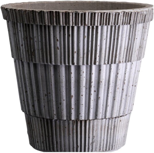 Bergs Potter Atlas raw krukke Grey Ø14 cm Bergs Potter Atlas raw krukke Grey Ø14 cm
