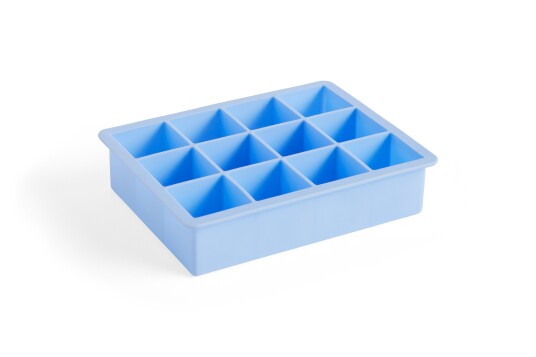 Hay Ice Cube Tray isbitbrett XL lyseblå Hay Ice Cube Tray isbitbrett XL lyseblå
