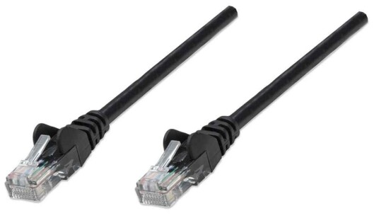 INTELLINET PATCH 8P-8P 3,0M CAT.5E UTP SVART