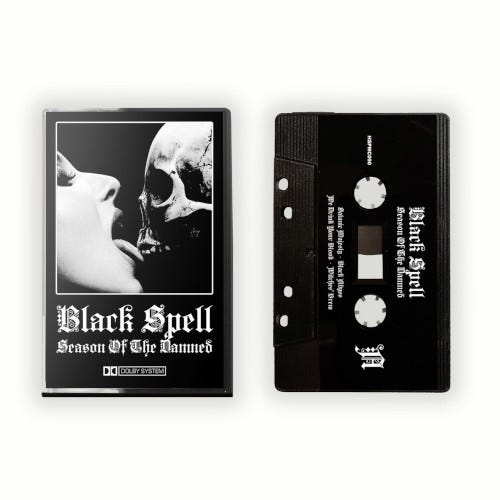 Black Spell  Season Of The Damned  Kassett