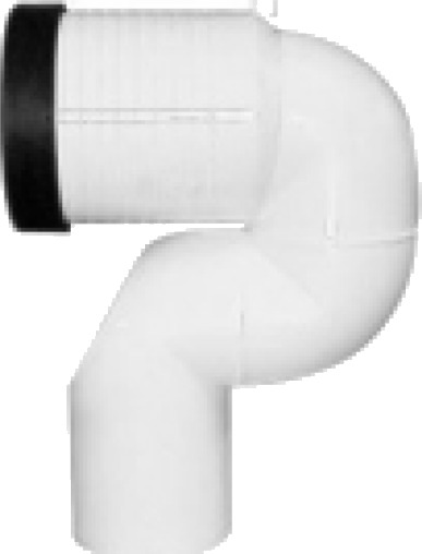 TOTO Avløpsrør for gulvsluk white
