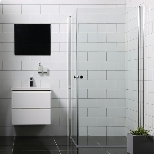 Dusjhjørne Bathlife Allsidig Rett Dør + Rett Dør